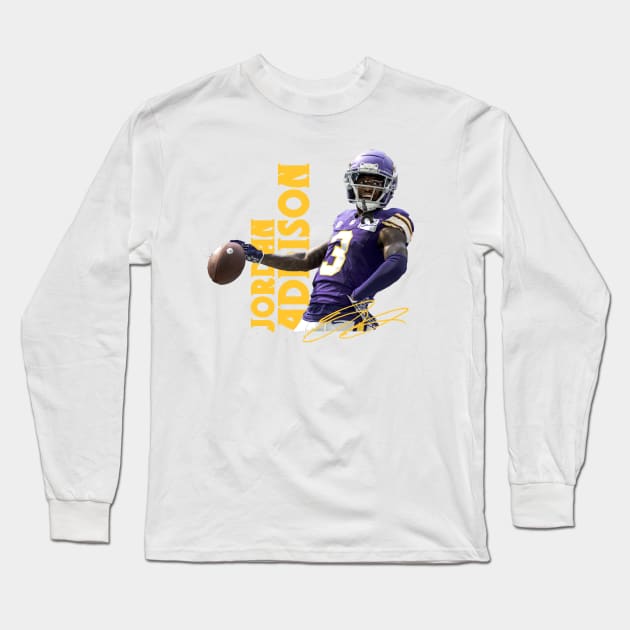 Jordan Addison Long Sleeve T-Shirt by CovpaTees